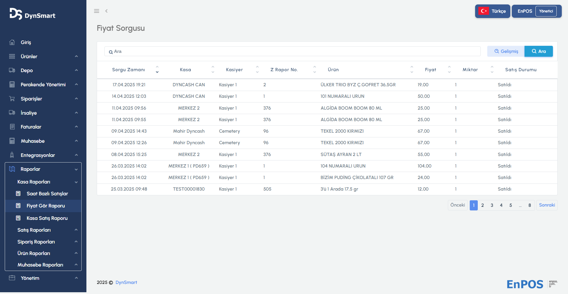 Kasa Fiyat Gör Analiz Raporu